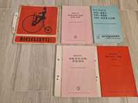 Manuale exploatare biciclete CCCP, retro, lb. romana, diferite modele