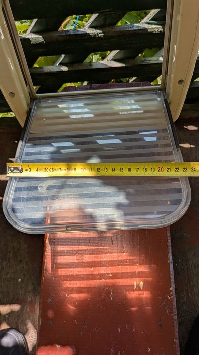 FerplastUșă din plastic cu patru poziții, pentru câini/pisici