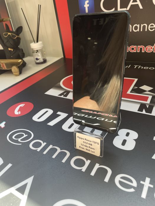 Amanet ozana vinde telefon OPPO RENO 12FS 512 GB memorie si 12Gb RAM