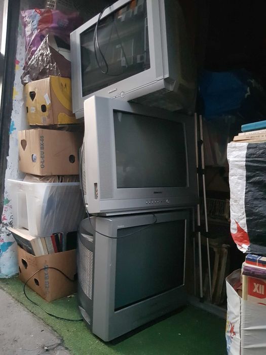 Televizor TV Romanesc Monitor Tub Catodic CRT Decor Decoratiuni Rabla