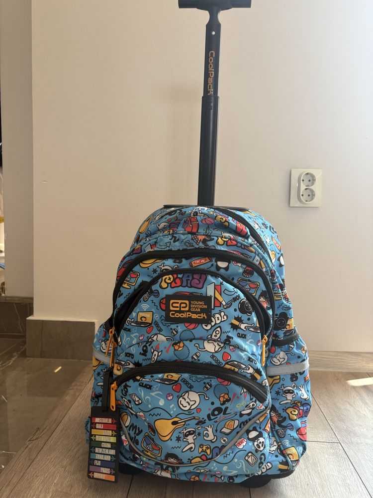 Детска ранца с колелца Coolpack