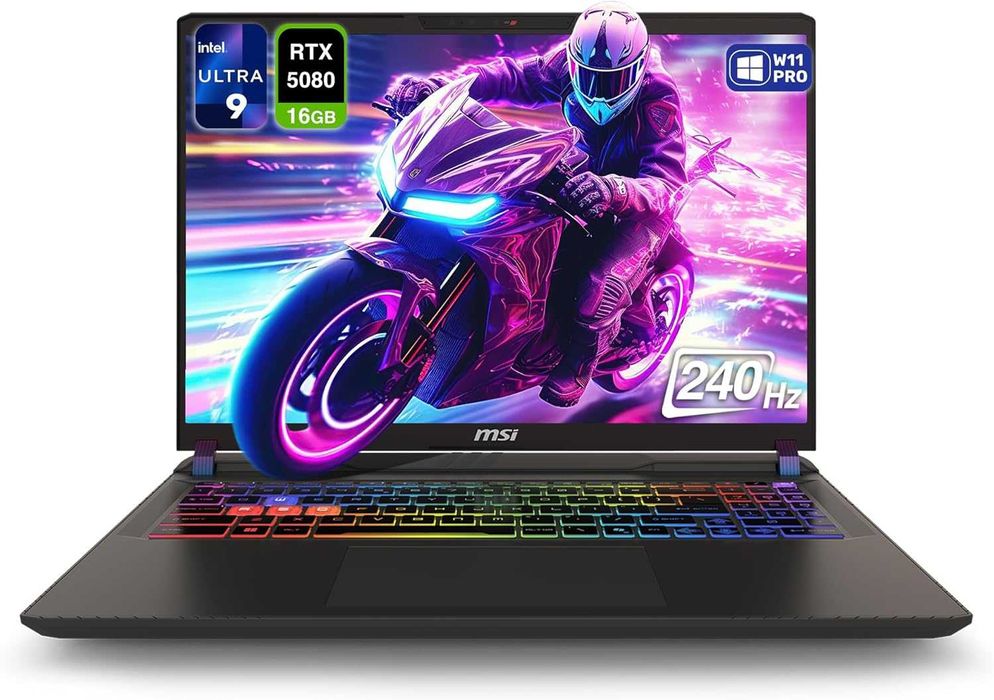 Laptop Gaming MSI Vector 16 HX Ultra 9-275HX 16GB 1TB 240Hz RTX 5080