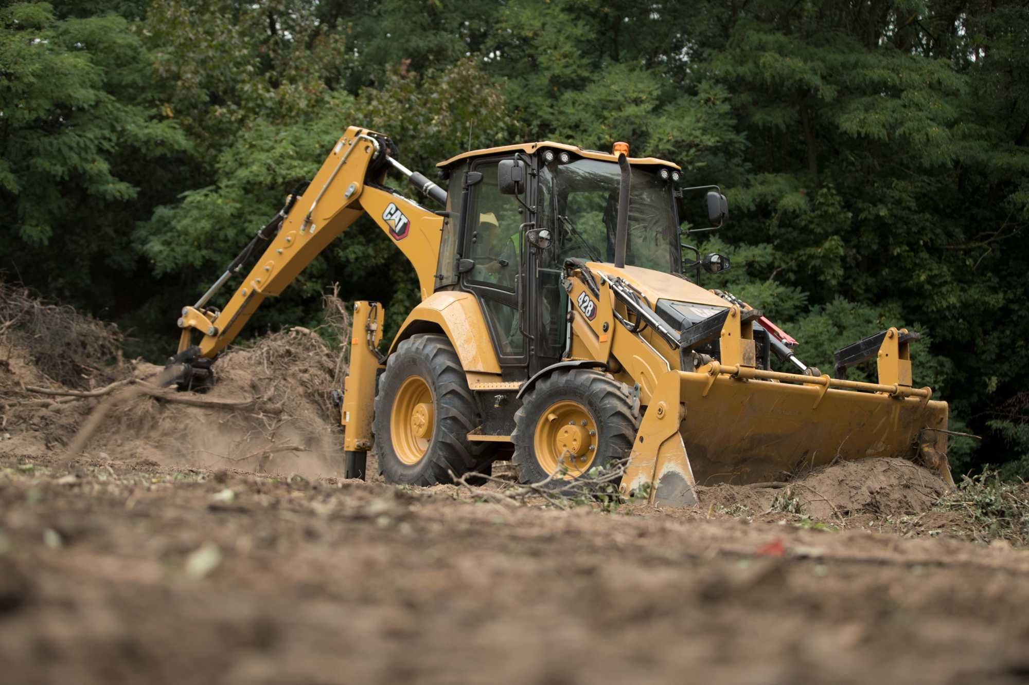 Экскаватор погрузчик CAT 428 NEW (2025 год)