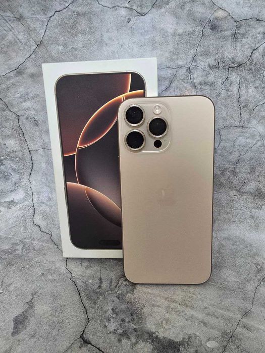 Apple IPhone 16 Pro Max e-sim  ак. 100% (Кызылорда) ЛОТ 763556