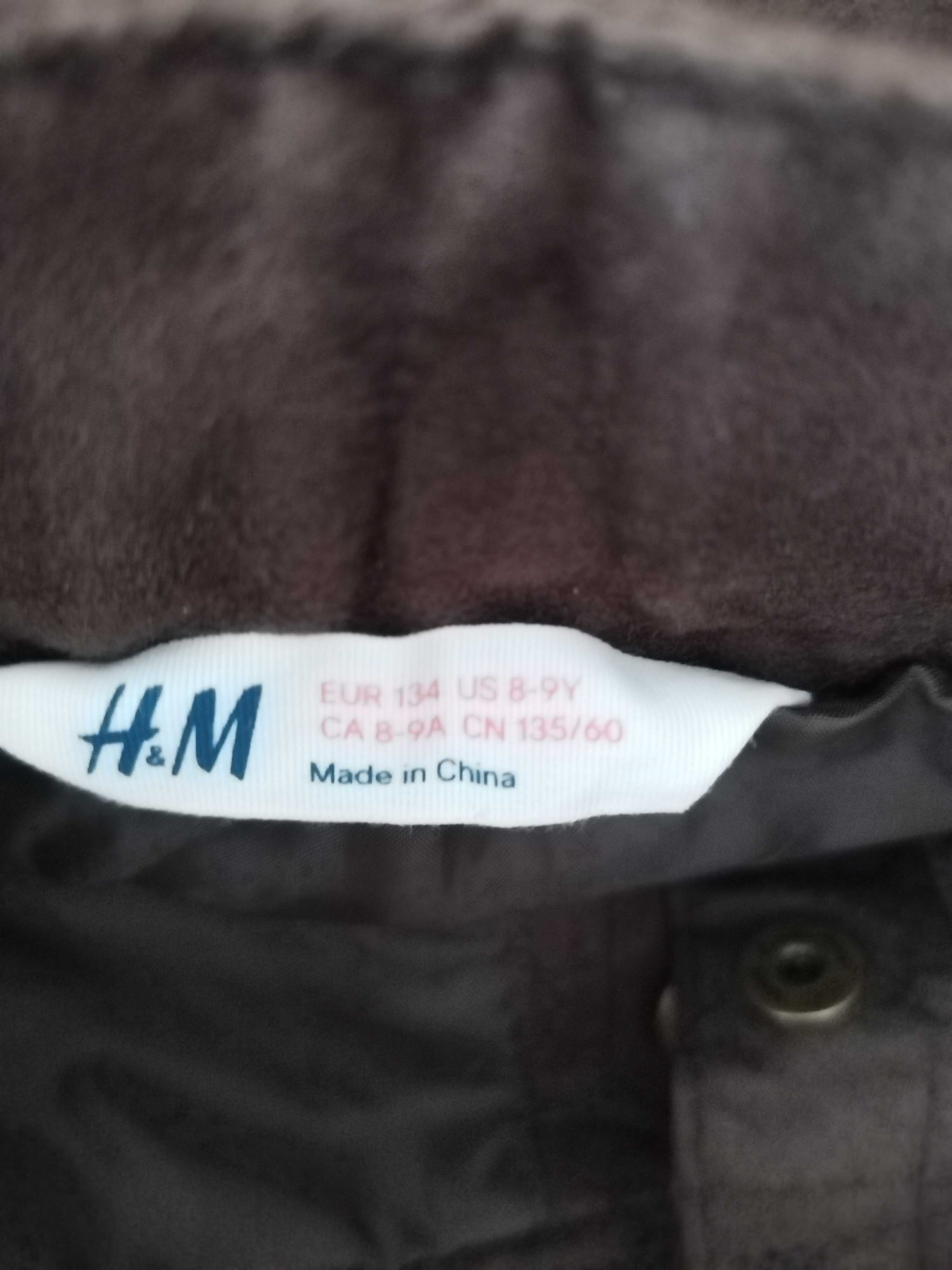 Fusta maro catifelata H&M 134