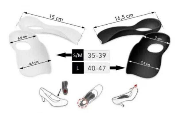 Дюстабан Стелки Плоскостъпие ПадналСвод ПлоскоСтъпало ПлантаренФасциит