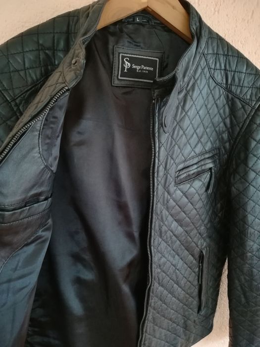 Geaca piele bărbați Serge Pariente L
