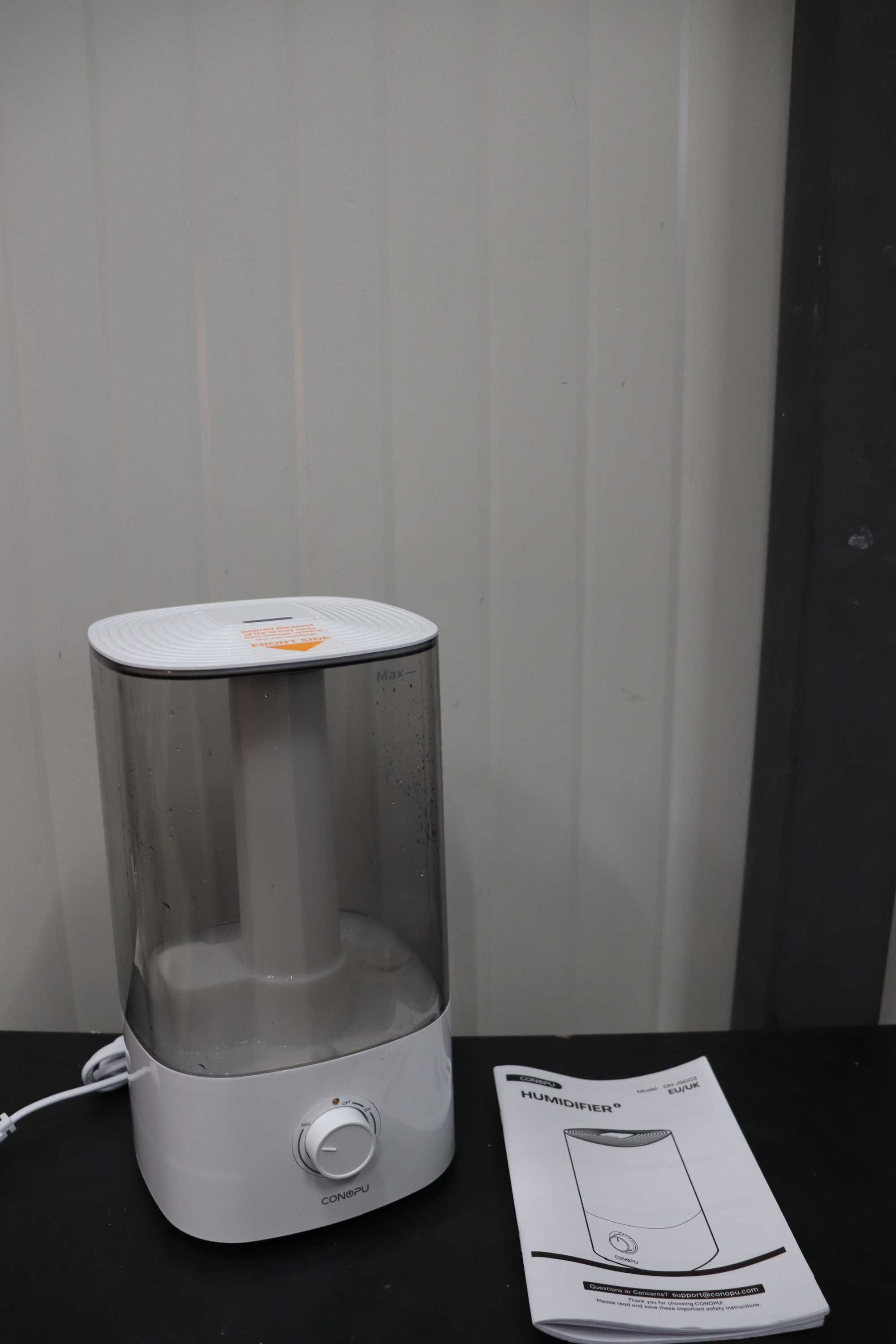 CONOPU Овлажнител за въздух, 4L ултразвуков, 300 ml/h безшумен дифузор