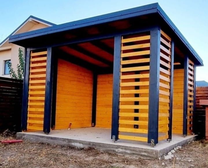 Foisoare terase de gradina din lemn