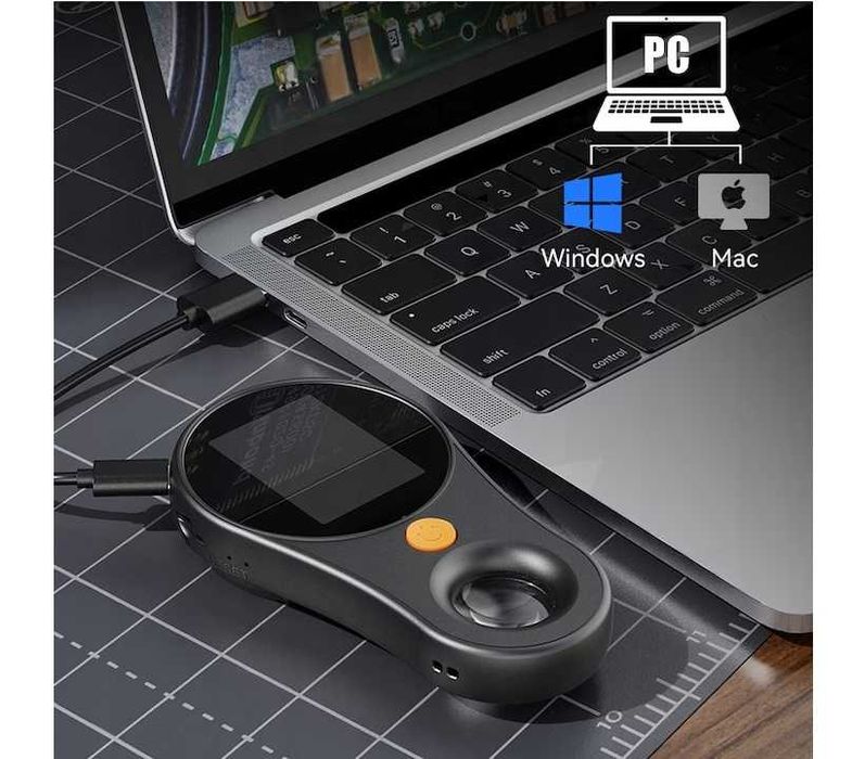 Lupa digitala 500x ecran IPS 2MP