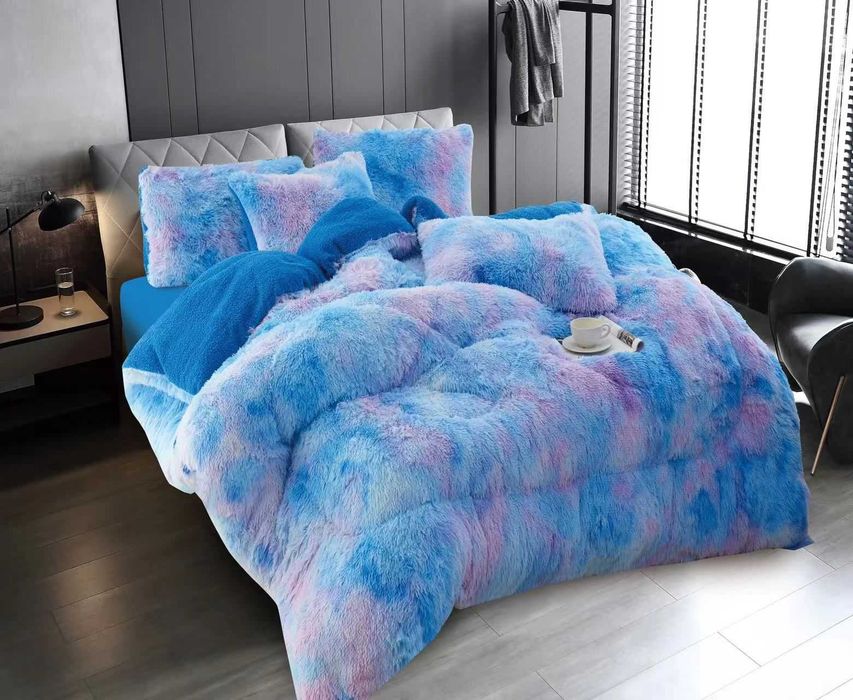 Pilota CoCoLiNo Fluffy 200x230cm + 2 fete de perna 50x75cm