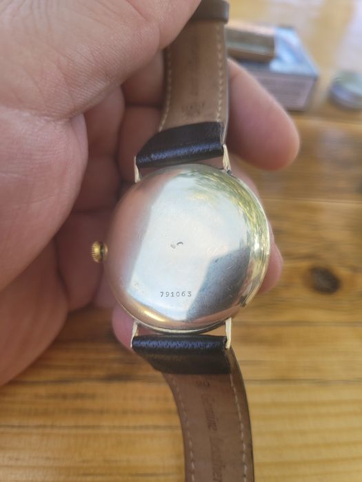 Doxa jumbo aur 14k extraplat 40mm