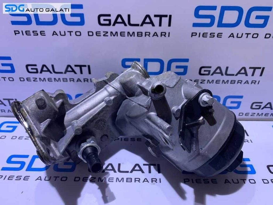 Carcasa Filtru Ulei Suport Termoflot Radiator Racitor Ulei Opel Corsa D 1.7 CDTI Z17DTR Z17DTJ 2006 - 2014 Cod 6740273586 6740230450