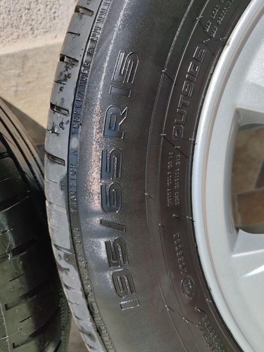 Jante originale Opel, anvelope de vara Nokian Wetproof 91H 195/65 R15