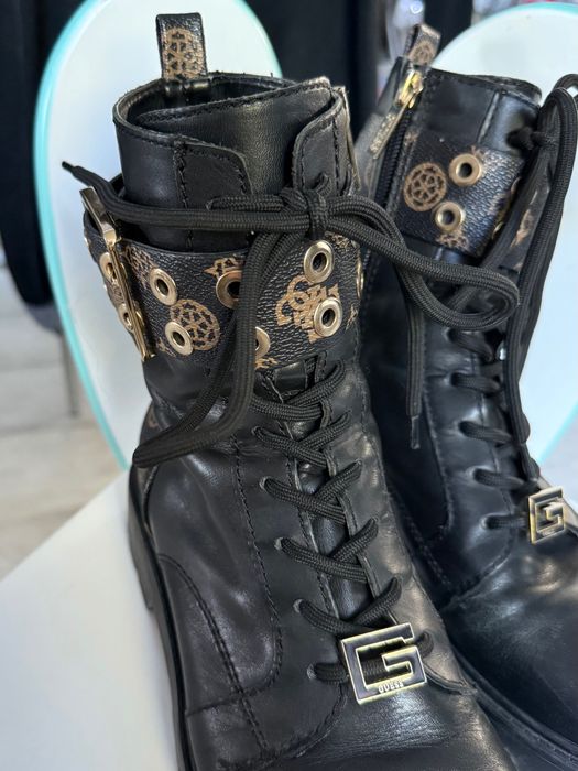 Боти Guess ест.кожа черни