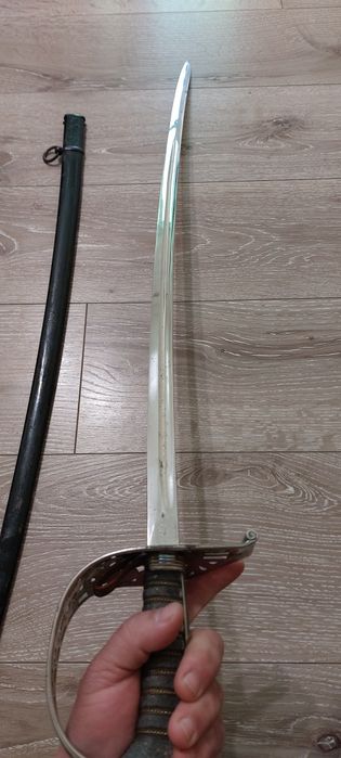Sabie Germania Rară pentru Ofițeri de  Cavalerie -" Hessian " M1884