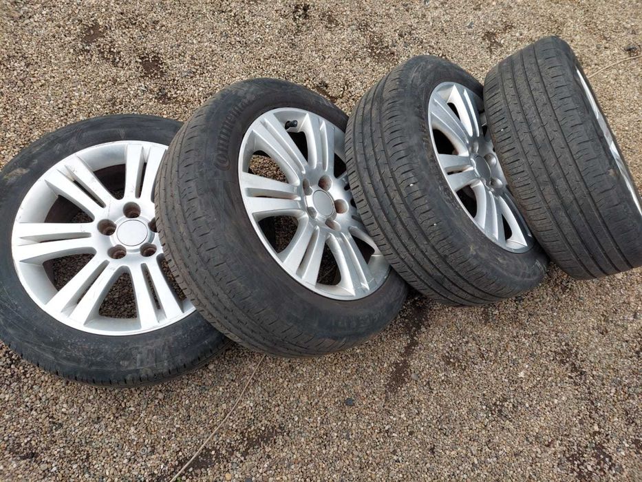 Opel Astra H Zafira B Vectra C Bertone, set roti aliaj pe 17 in 5 prez