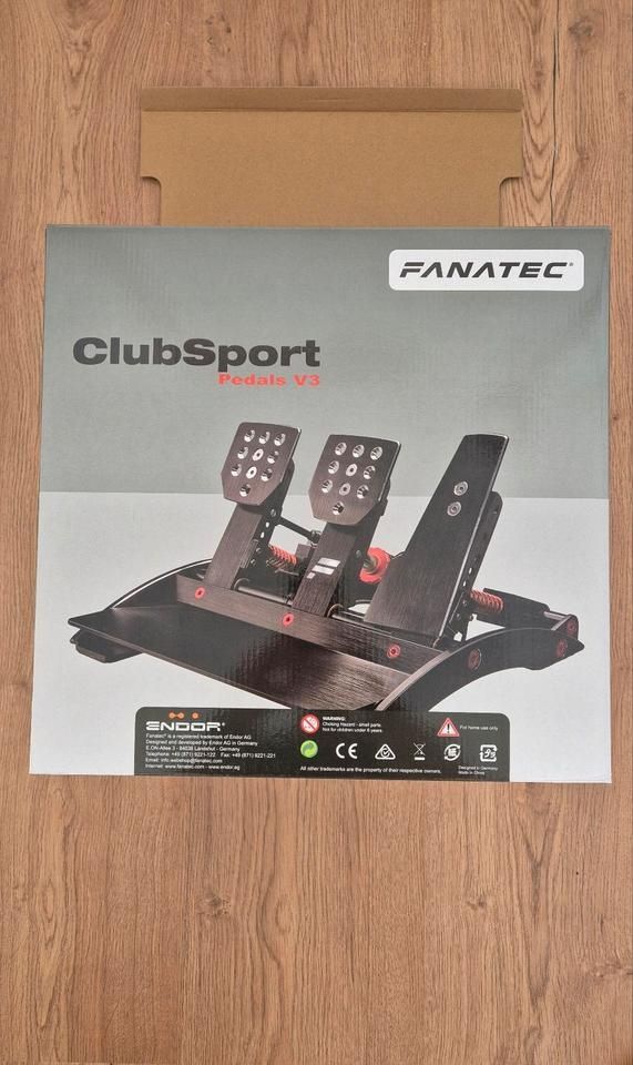 Fanatec Clubsport V3 педали