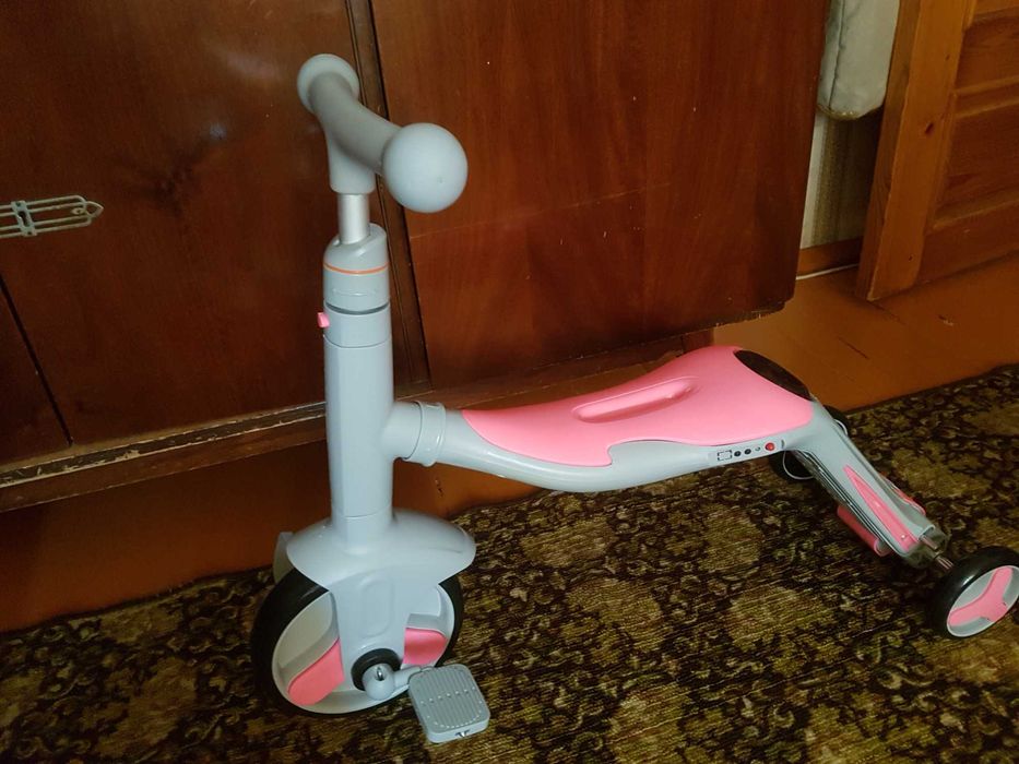 Cамокат-велобег-велосипед 3 в 1 Children Car