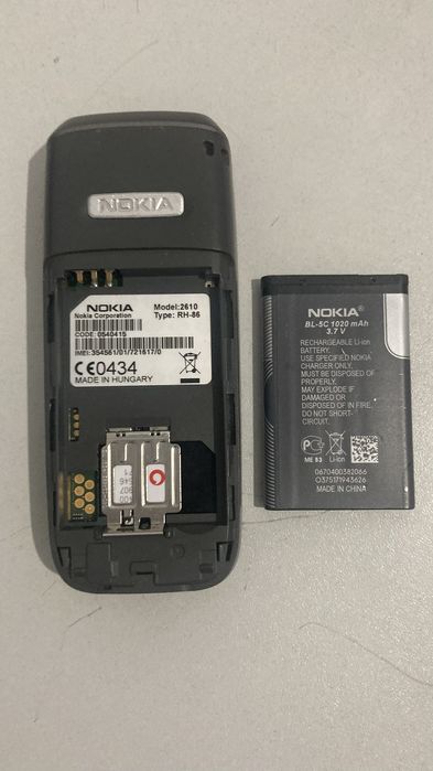Nokia 2610 vodafone 2 baterii originale