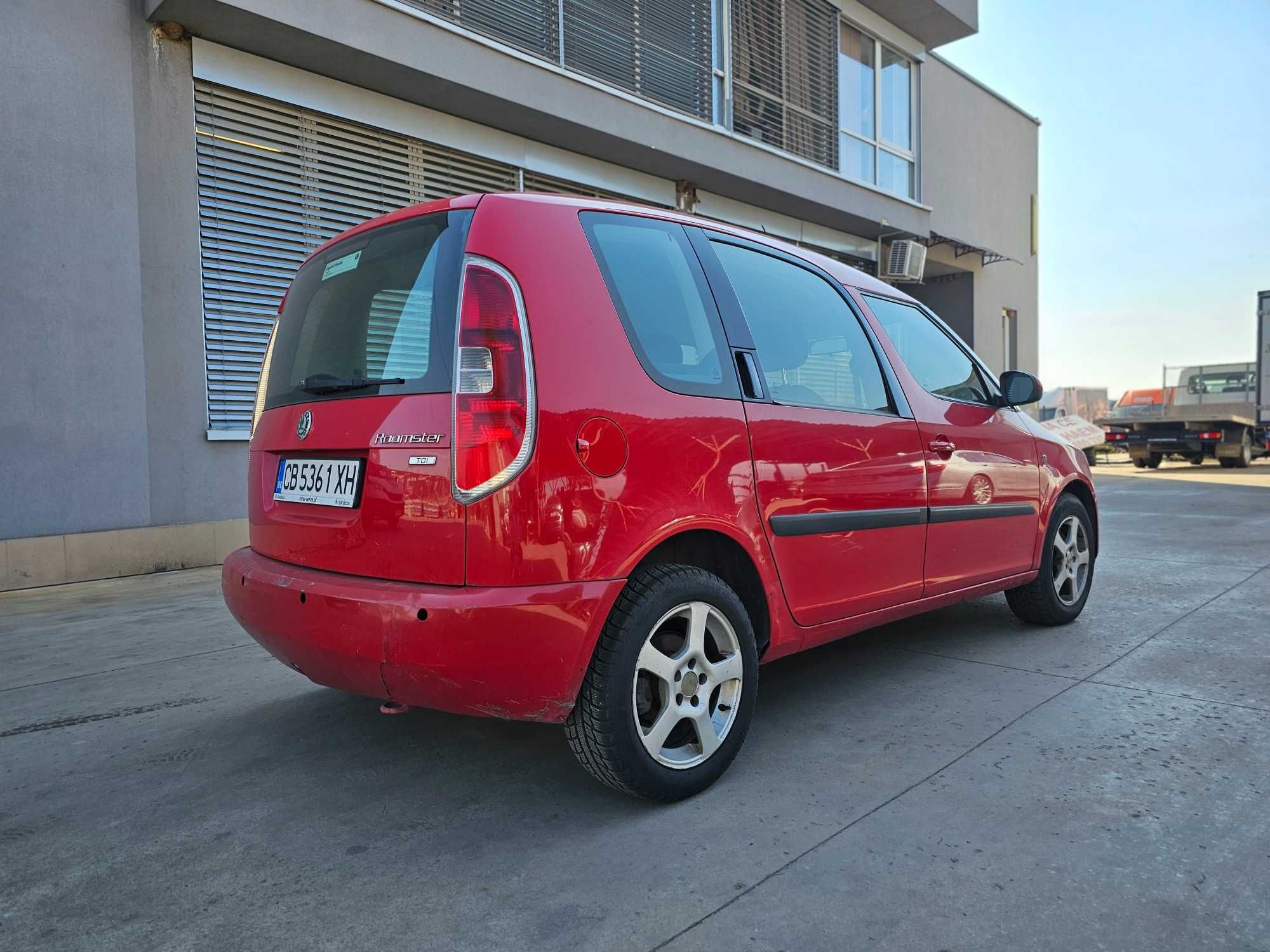 Продавам SKODA Roomster 1.9TDI, климатик, 2008