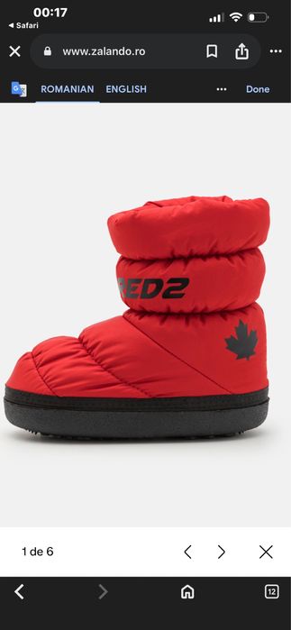 Cizme dsquared2  zapada