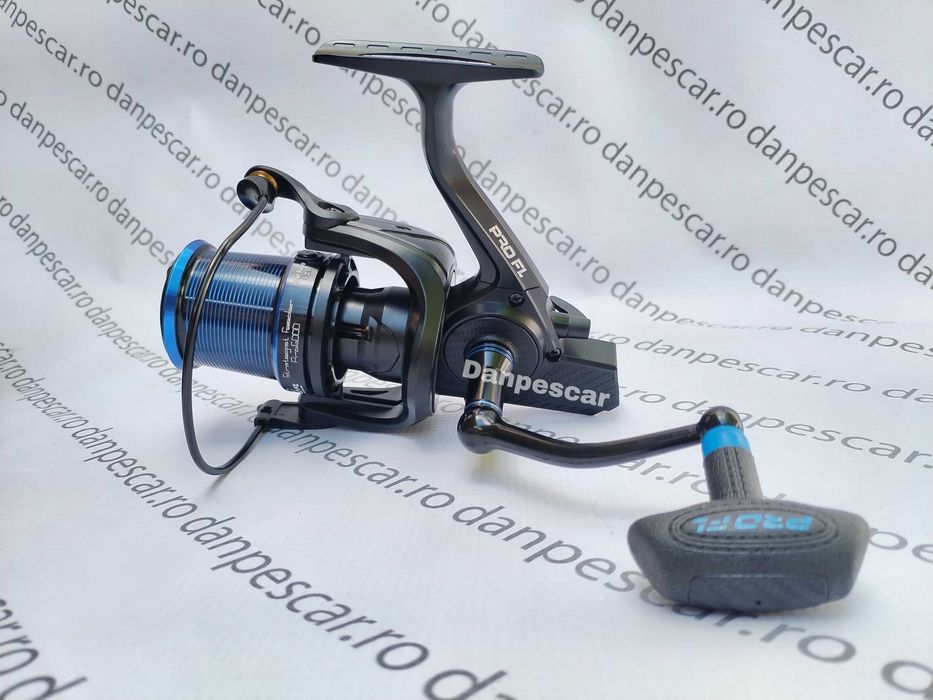 Mulinetă Feeder Crap PROFL Strategist 6000 Albastru tambur Long Cast