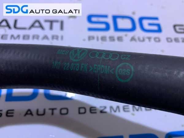 Furtun Conducta Apa Carcasa Termostat VW Golf 6 1.4 CGGA 2008 - 2014 Cod 1K0122073FK