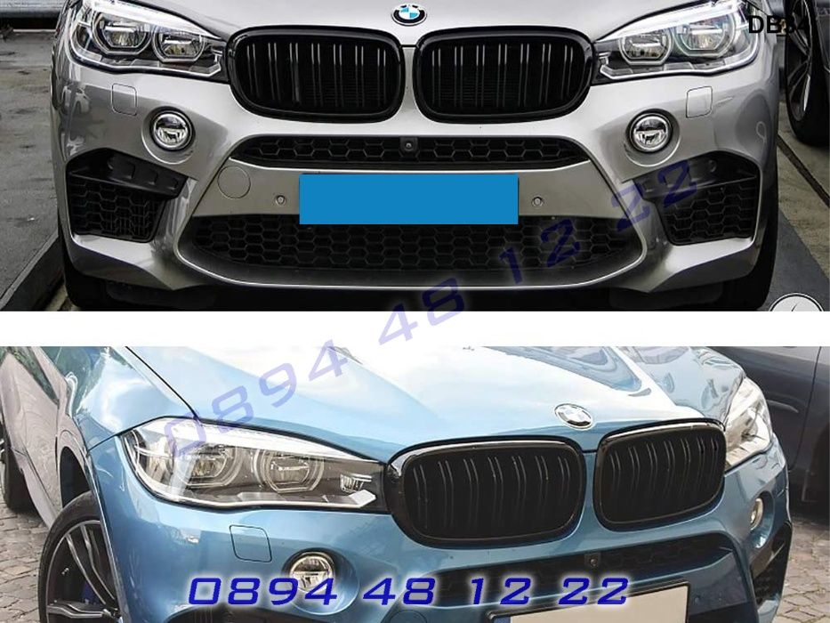 Двойни M X5 X6 Бъбреци Решетки BMW F15 F16 БМВ Ф15 Ф16 2014 до 2018