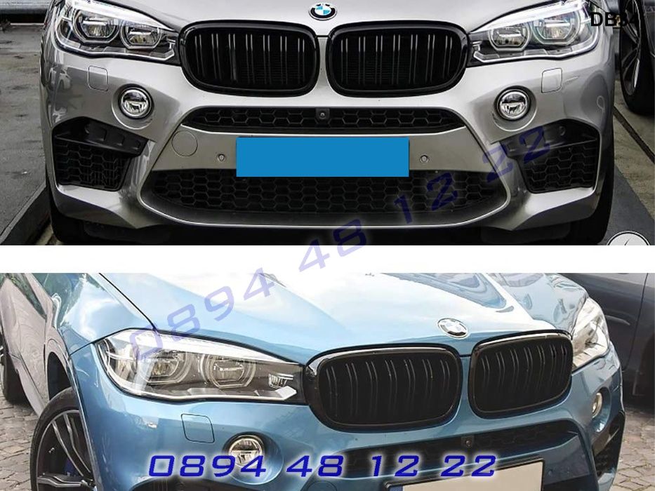 Двойни M X5 X6 Бъбреци Решетки BMW F15 F16 БМВ Ф15 Ф16 2014 до 2018