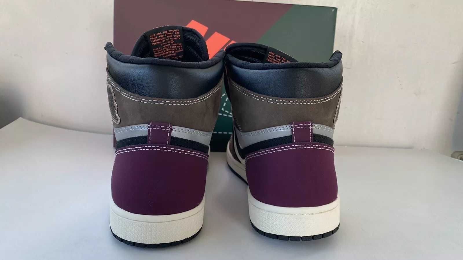 Nike Air Jordan 1 Retro High Hand Crafted - чисто нови с фактура EU 45