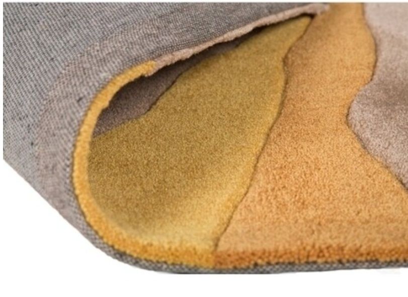Covor Infinite Splinter Ochre, Flair Rugs, 160X220 cm, 100% poliester,