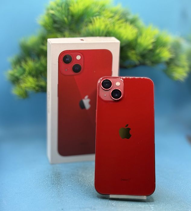 ГАРАНЦИОНЕН!!! Apple iPhone 13, 128GB, 4GB RAM, 5G, Red