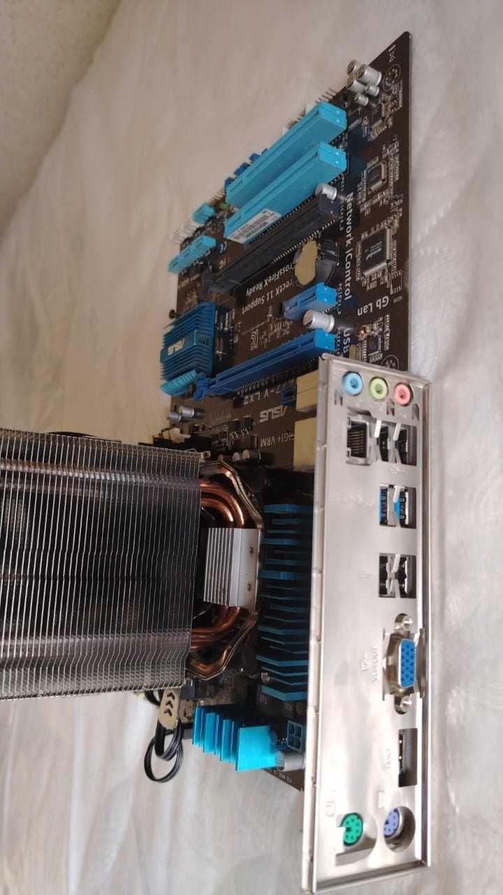 Комплект I7 3770 + Asus P8Z77-V LX 2 + 16 RAM + Deepcool Gammaxx 200T