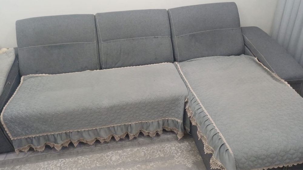 Продам диван 50000 тенге состояние хорошее послғ химчист