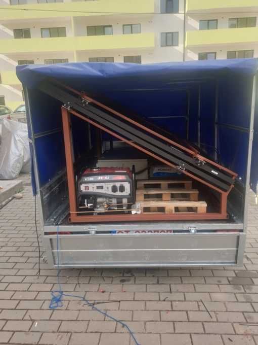 Instalație fotovoltaică portabilă completă  și generator