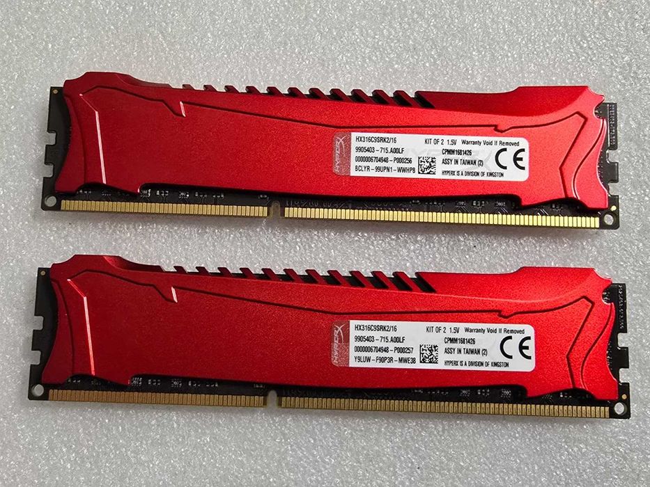 Kit memorie RAM Kingston HyperX Savage 16GB (2x8GB) DDR3 1600MHz