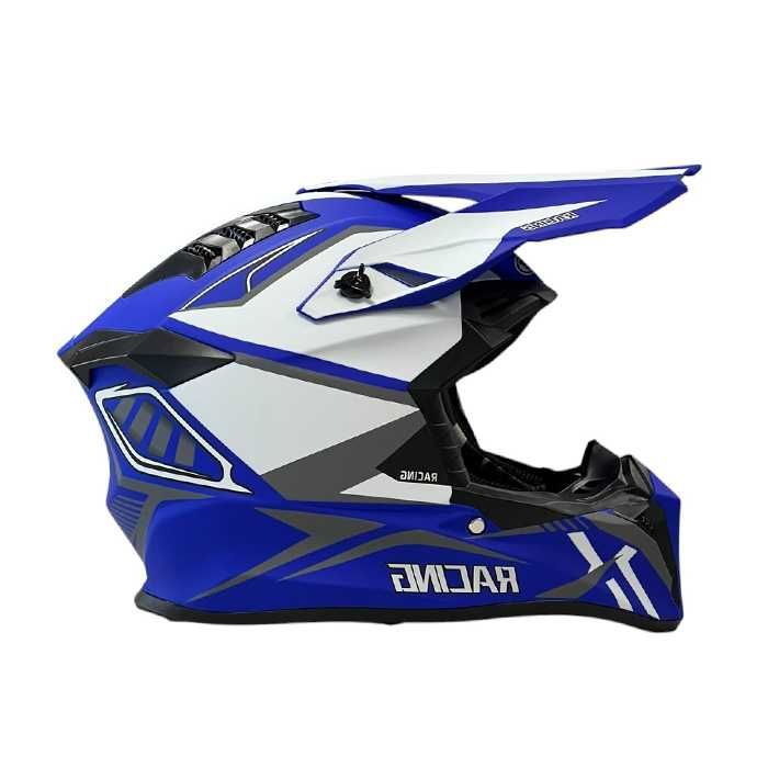 Кросова Каска за мотокрос, ендуро ATV, колело S-XL Black/Yellow