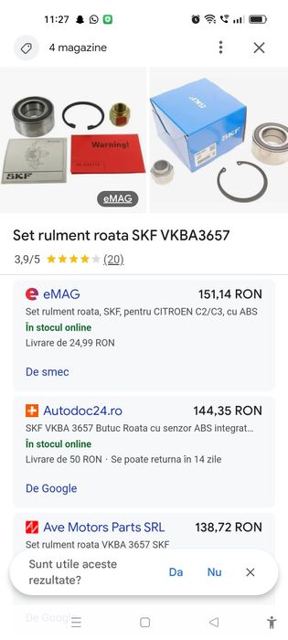 Rulment VKBA 3657