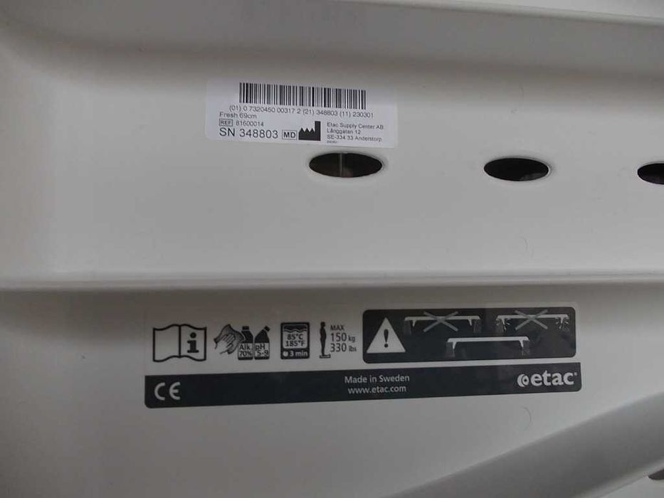Placa pentru cada baie ETAC fresh, plansa suport noua