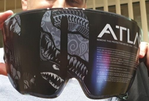 Каска RUROCK Atlas 3.0 TOXIN + Shockwave