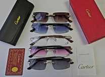 Ochelari de soare Cartier retro, bambus