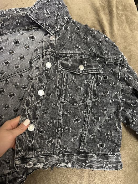 Ефектно дамско дънково яке