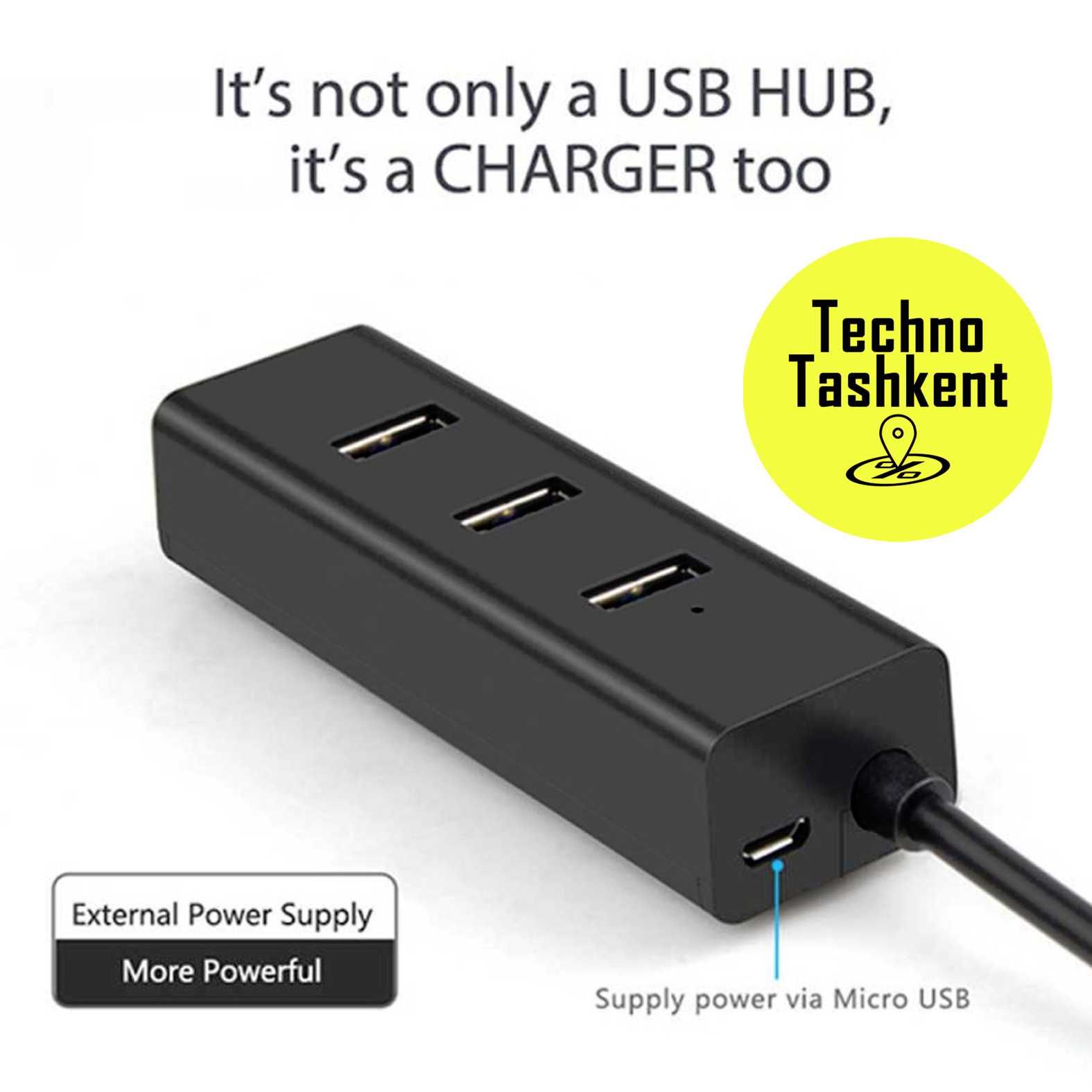 Usb 3.0 Hub 4-port (Garantiya) (Dostavka Bor)