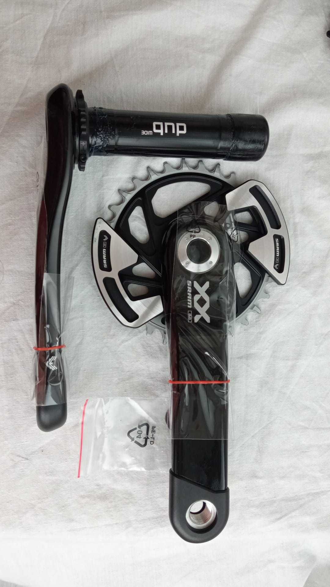 Angrenaj pedalier nou Sram XX eagle carbon 170mm  Dub wide t-type