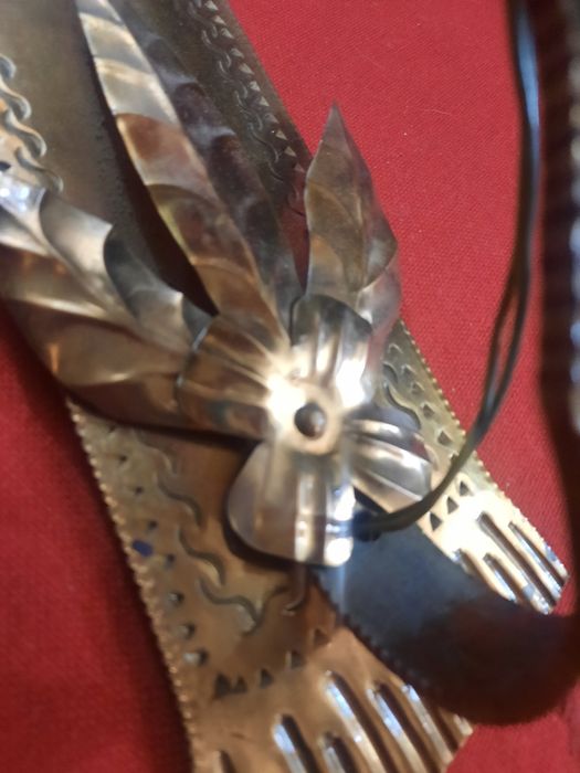 Ръчно кован меден аплик,аплици