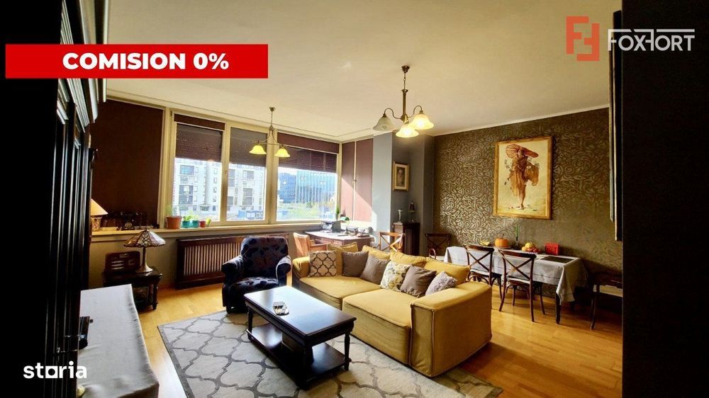 COMISION 0% Apartament luxos 3 camere, 102 mp, ultracentral, pe malul