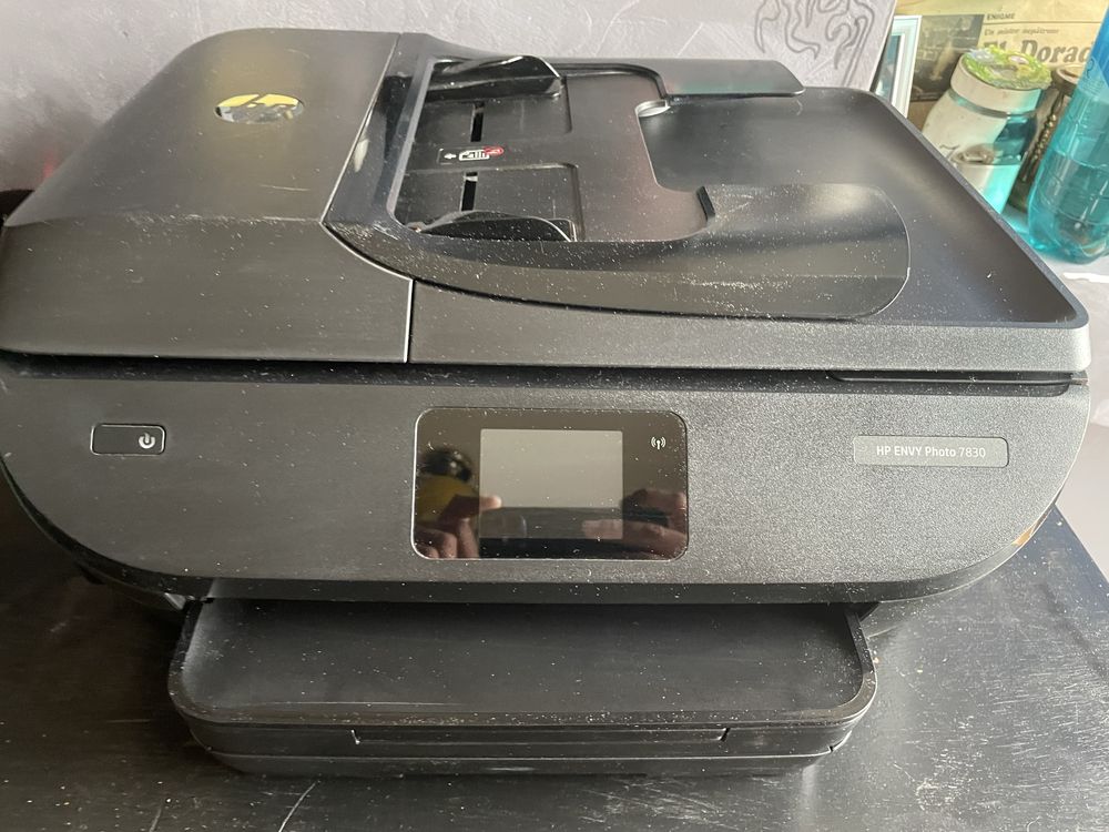HP ENVY Photo 7830 WiFI 4800x1200, 256mb 15/10ppm Ecran Touch,Negru