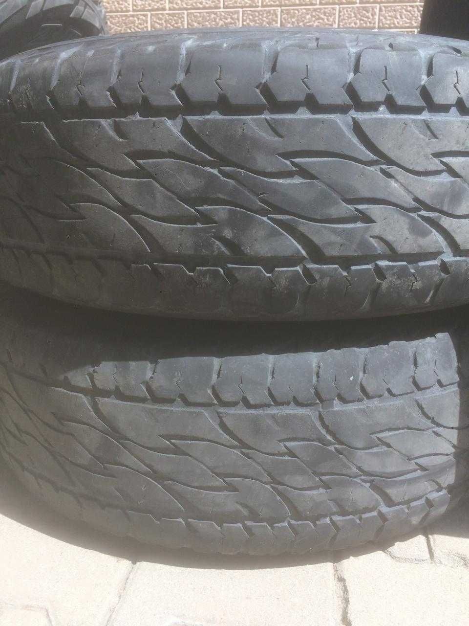 4 шины Bridgestone Dueler A/T 697 265/70/16 грязевые