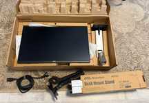 Dell P2424HT Monitor tactil Full HD 23.8” USB-C Hub +braț suport birou
